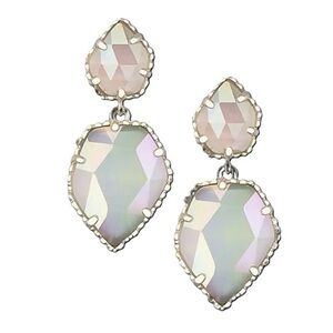 Kendra Scott • Quincy Earrings • Rhodium Tone Post Back